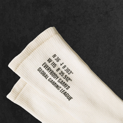 "IRL" CREW SOCKS
