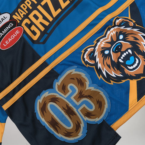 OFFICIAL NAPPY BOY GAMING GRIZZLIES JERSEYS