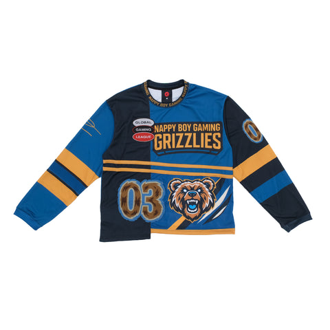 (PRE-ORDER) OFFICIAL NAPPY BOY GAMING GRIZZLIES JERSEYS