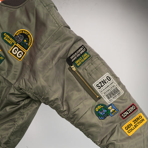 "OWNERS ONLY" BOMBER JACKET